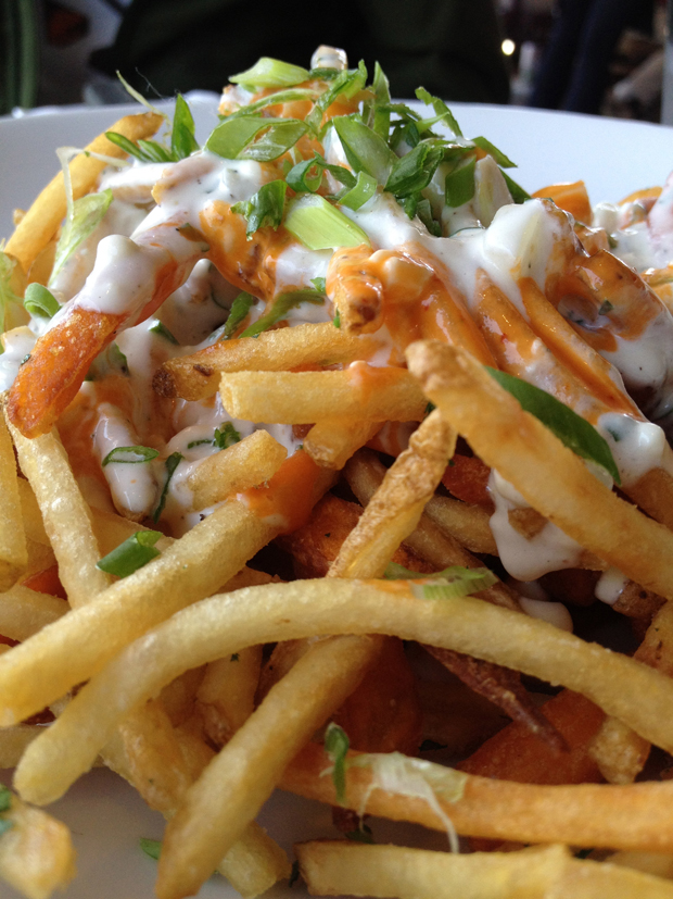 The Blue Cheese Haystack was amazing- 1/2 & 1/2 is the way to go! 1/2 and 1/2 Blue Cheese Haystack
