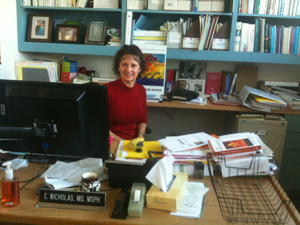 Dr. Nicholas office is just about as busy as she is