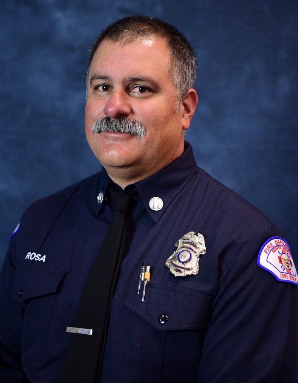 David Rosa. Photo courtesy the Long Beach Fire Department.