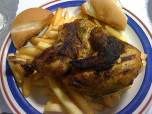 halfchix Georgie's Place 1/2 Charbroiled Chicken