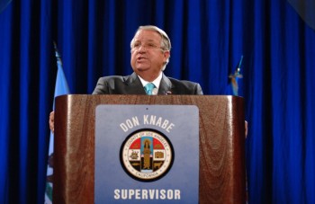 Los Angeles County Supervisor Don Knabe