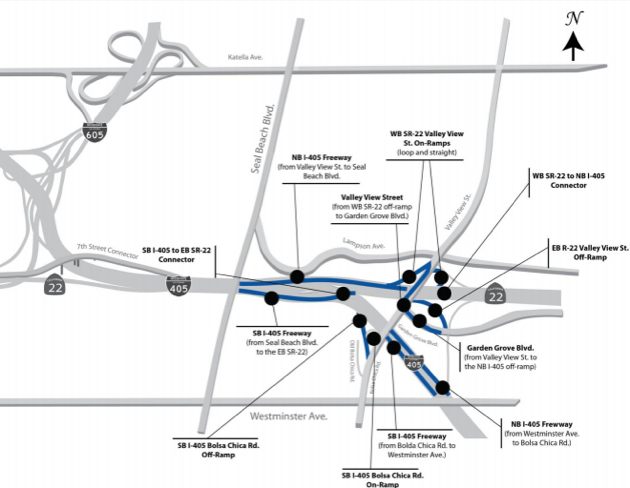 Map courtesy of OCTA.