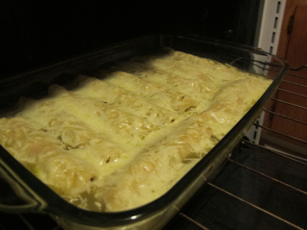 Full pan straight from the oven