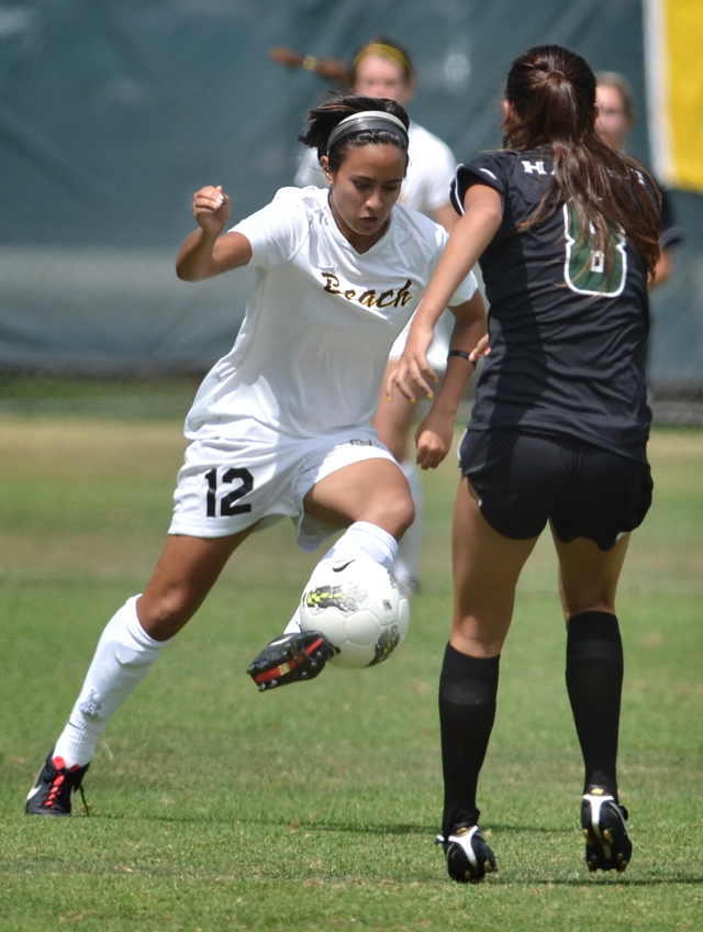 Niner Nadia Link may be the best of the 2012 returners for LBSU. Photo courtesy of Steven Georges.