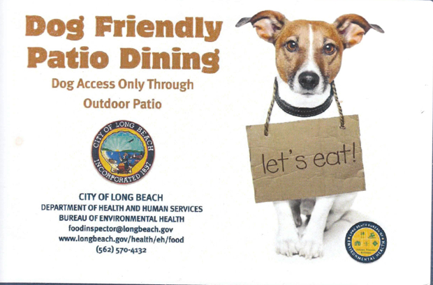 Dog Dining Decal