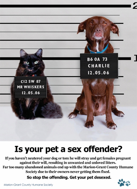 Is your pet a sex offender