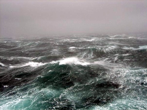 rough sea