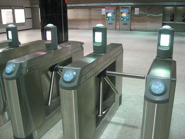 turnstiles