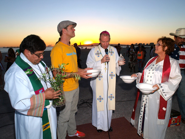 Justin and priests