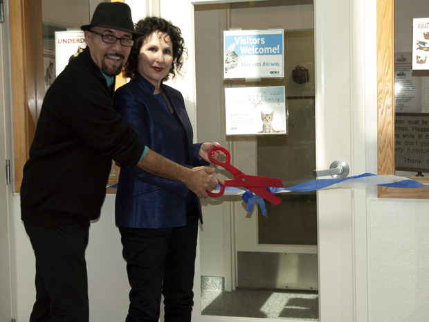 Ribbon cutting