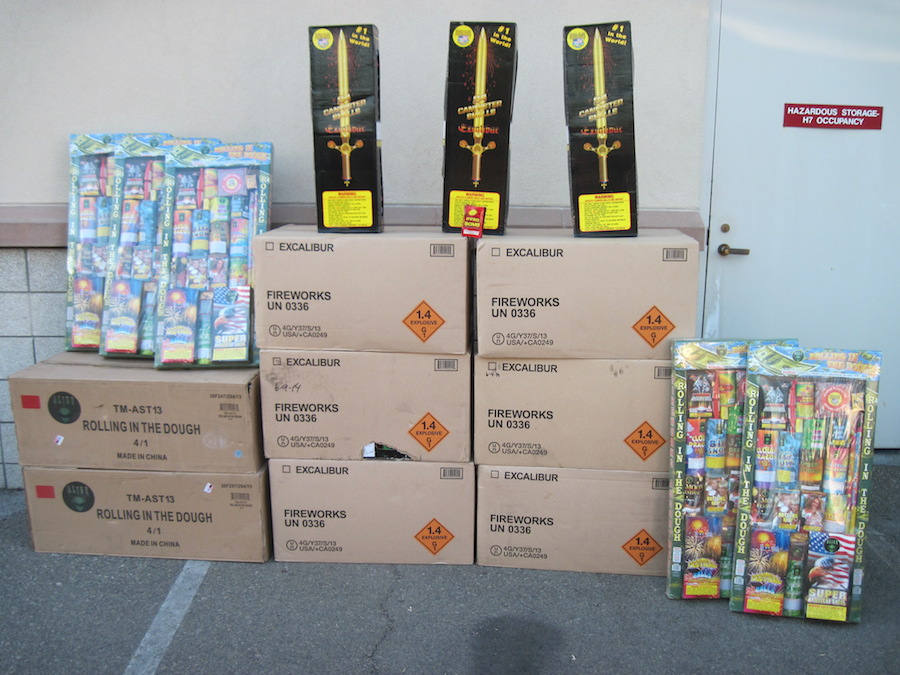 Fireworks 72nd-Orange