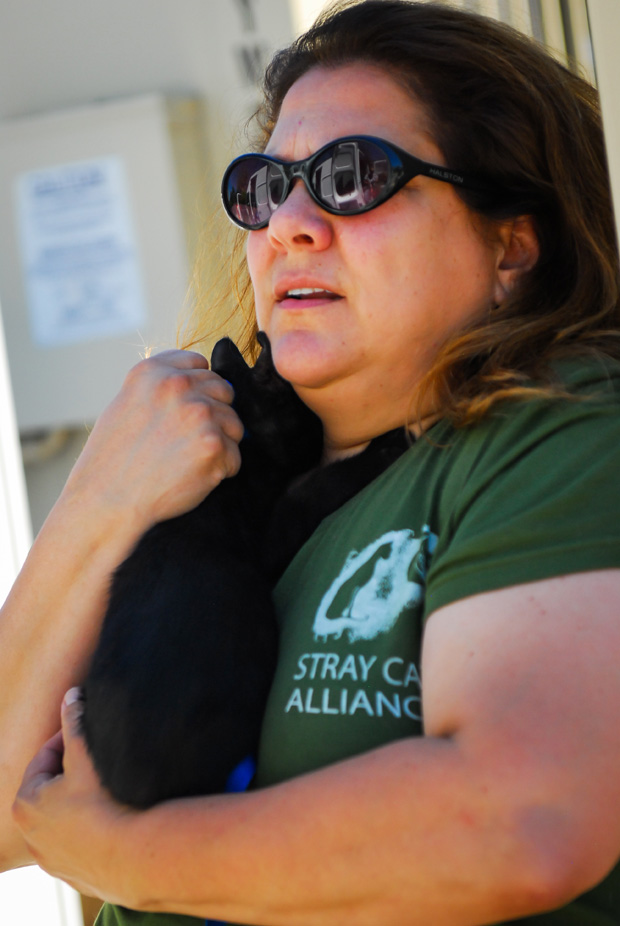 Christi and cat