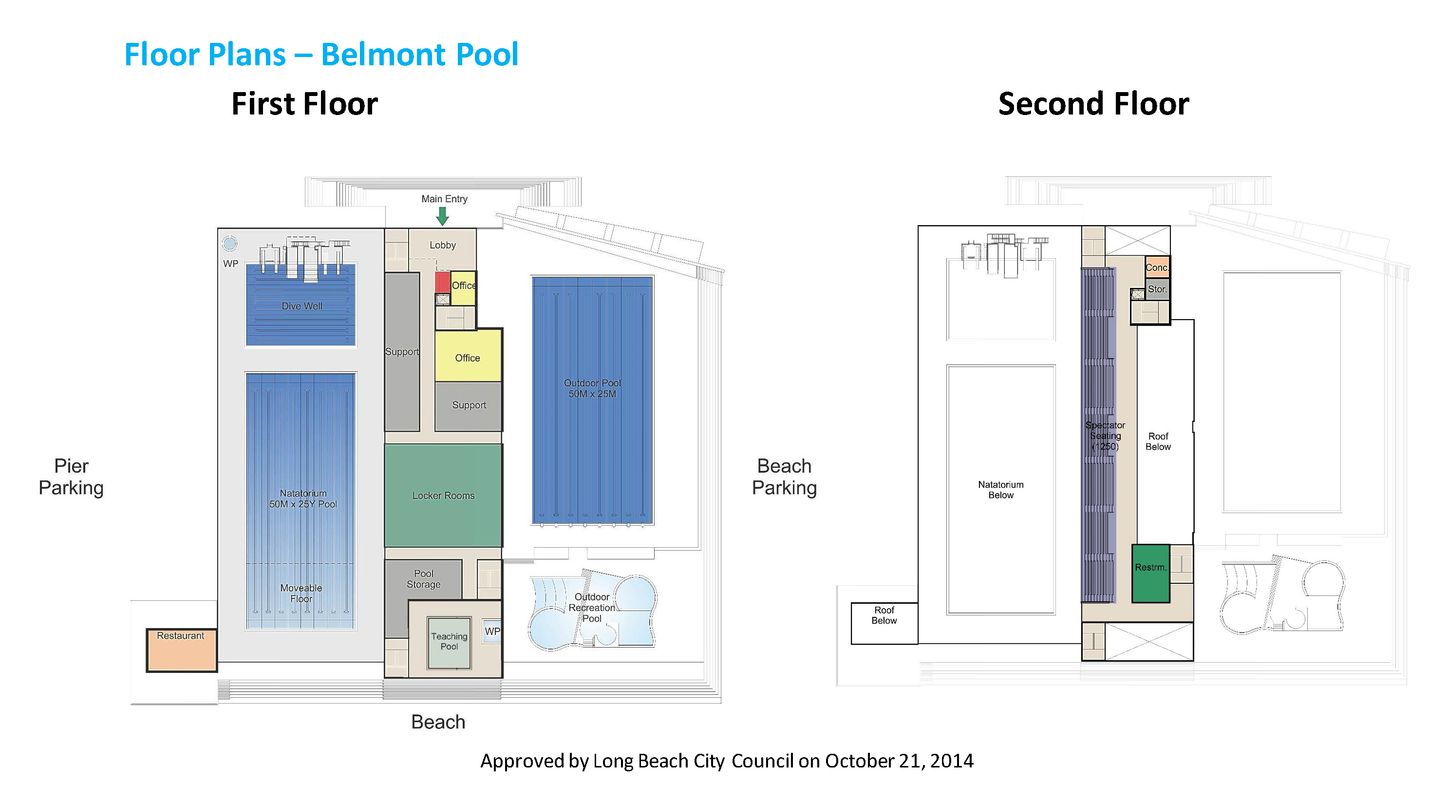 Belmont Pool Floor Plans