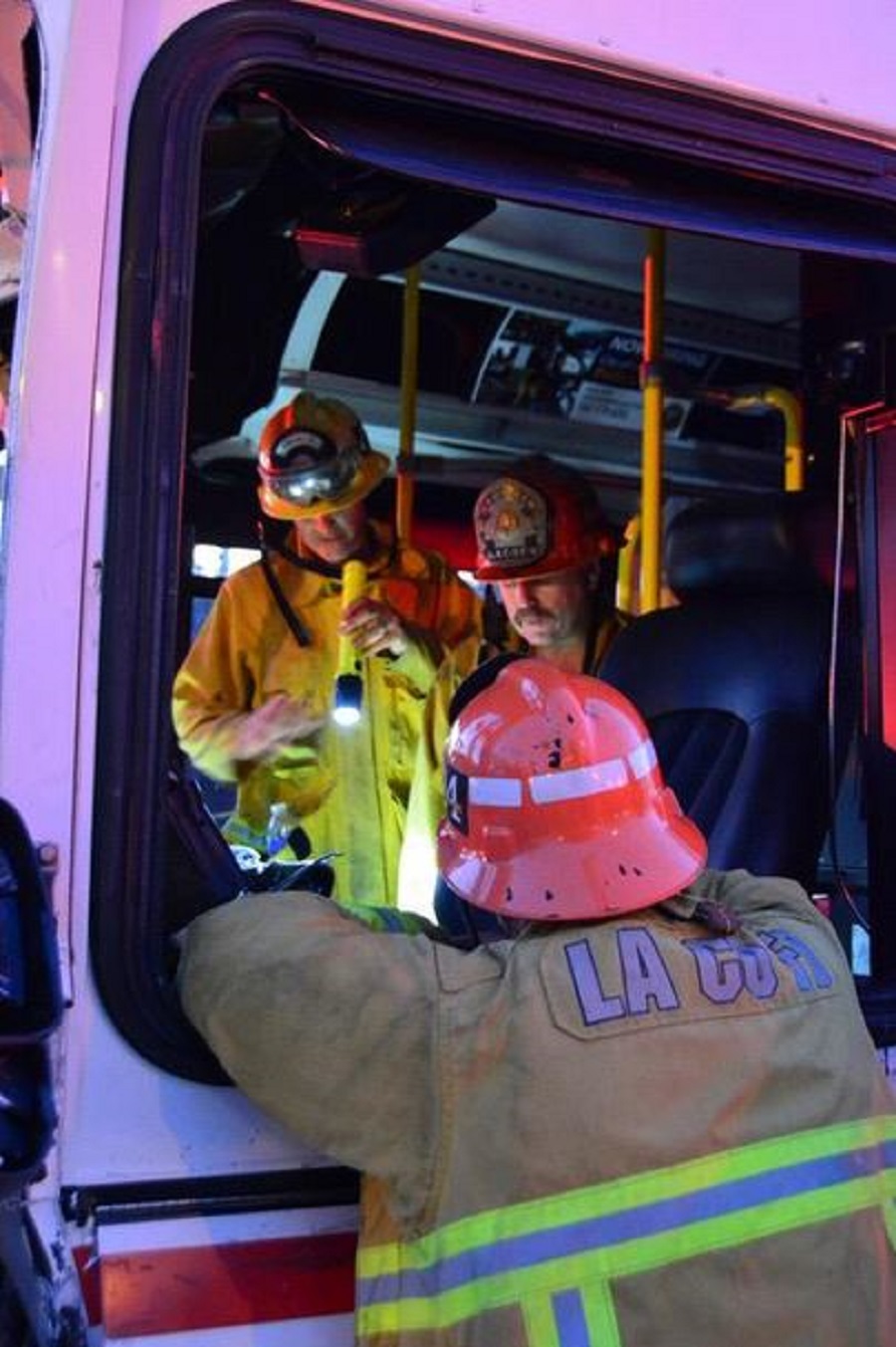 LACoFD Lakewood crash 2