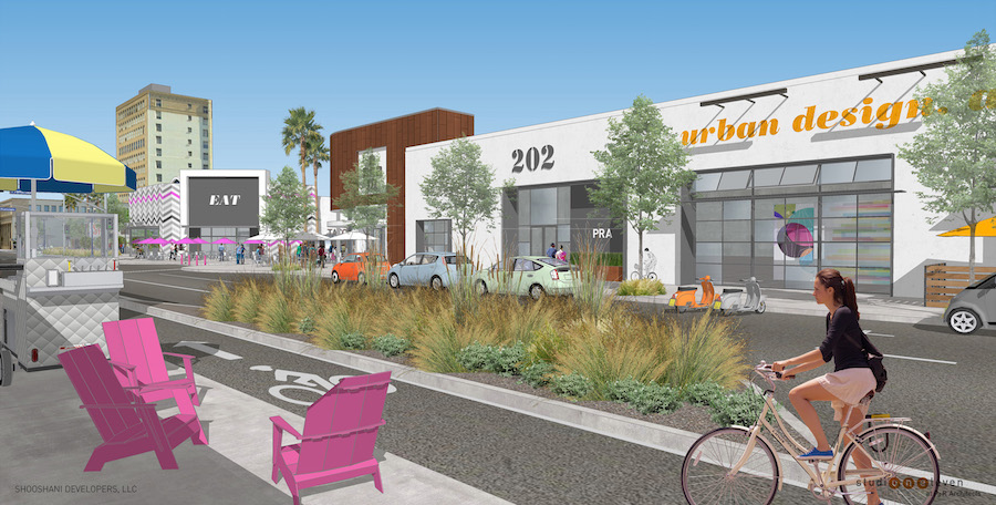 City Place Repositioning - Third Street Looking West Towards The Promenade