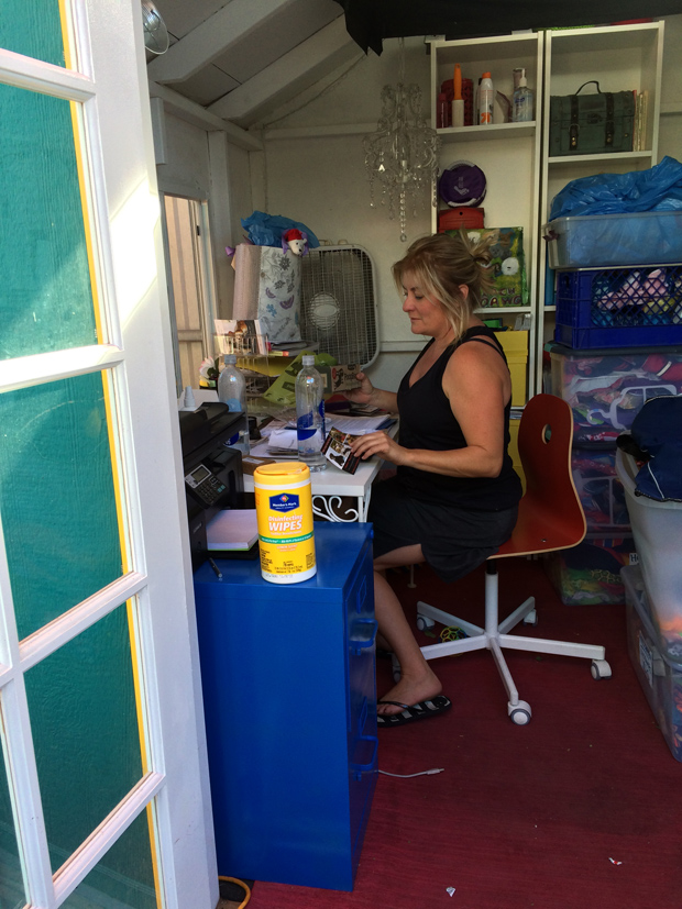 Sherri in office