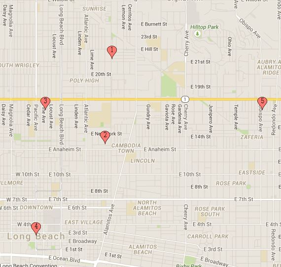 5 shootings during grand prix weekend