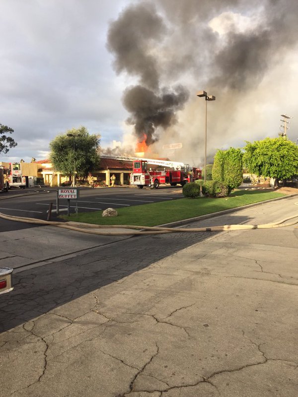 royal buffet fire