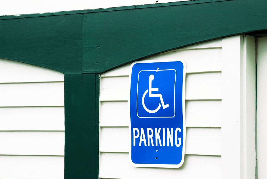 ADA handicapped sign