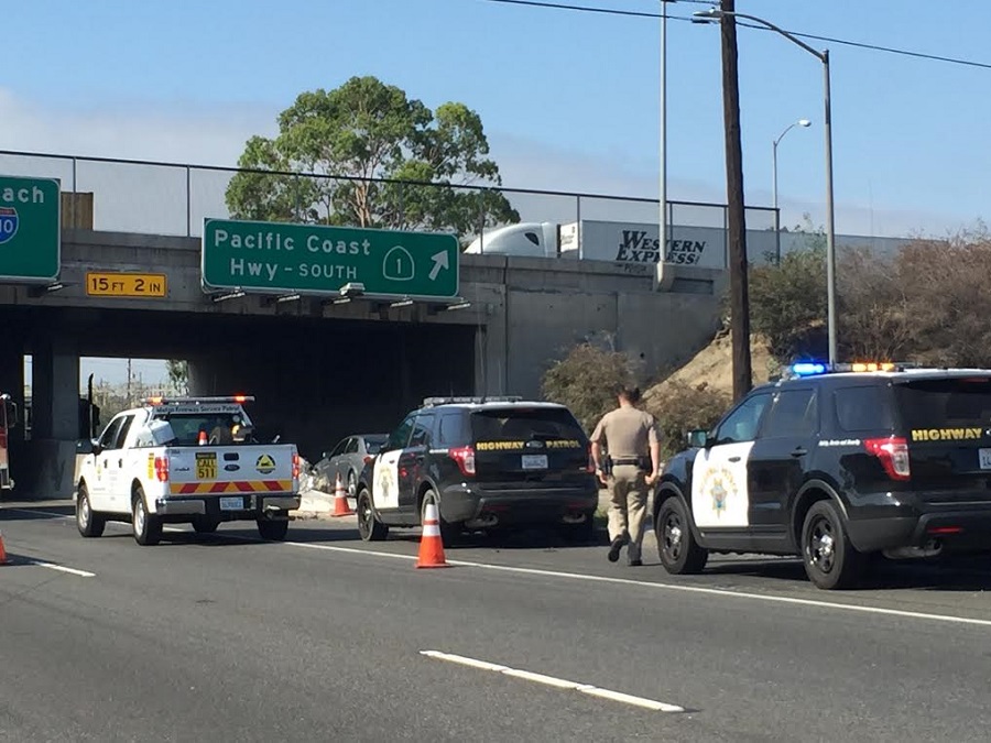 police crash