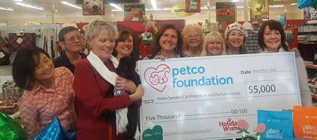 Group photo with check