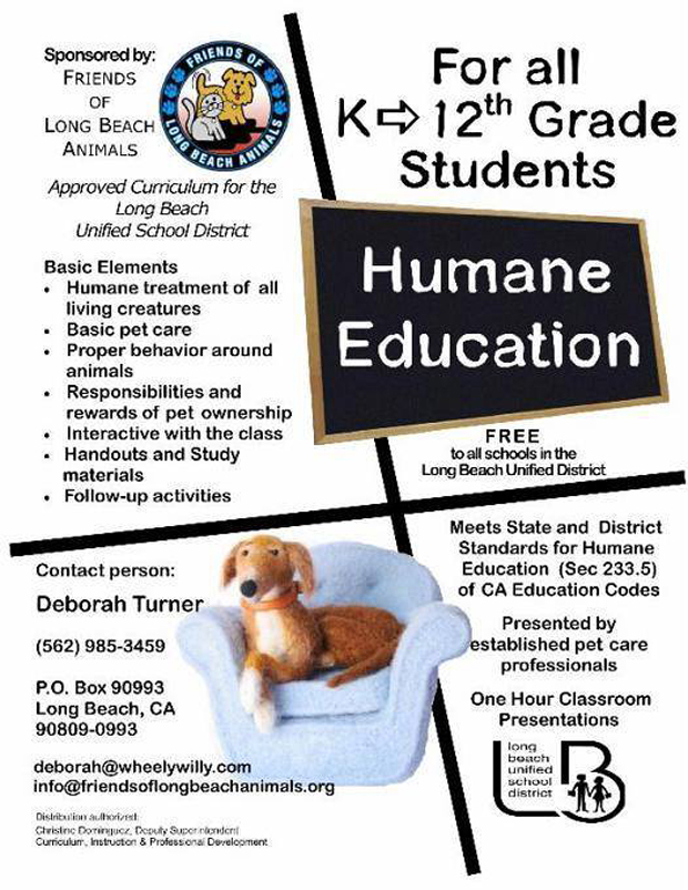 Humane educatoin