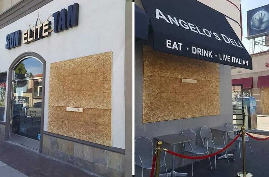 shattered windows