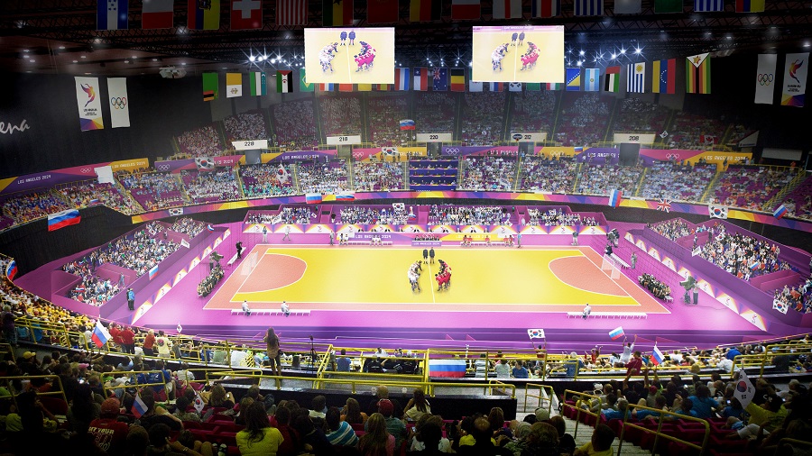 LB Arena Rending Handball