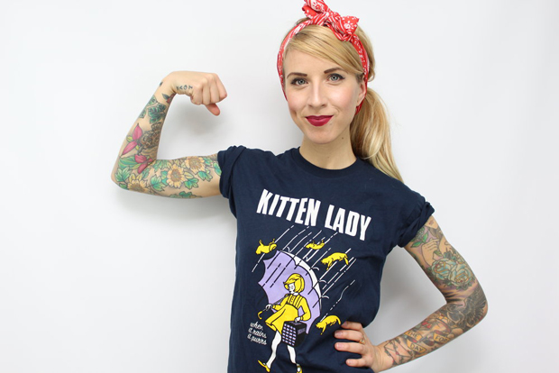 Kitten Lady Hannah Shaw