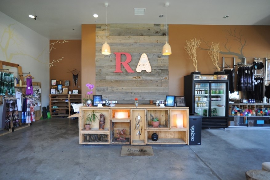 Ra Yoga Costa Mesa studio front