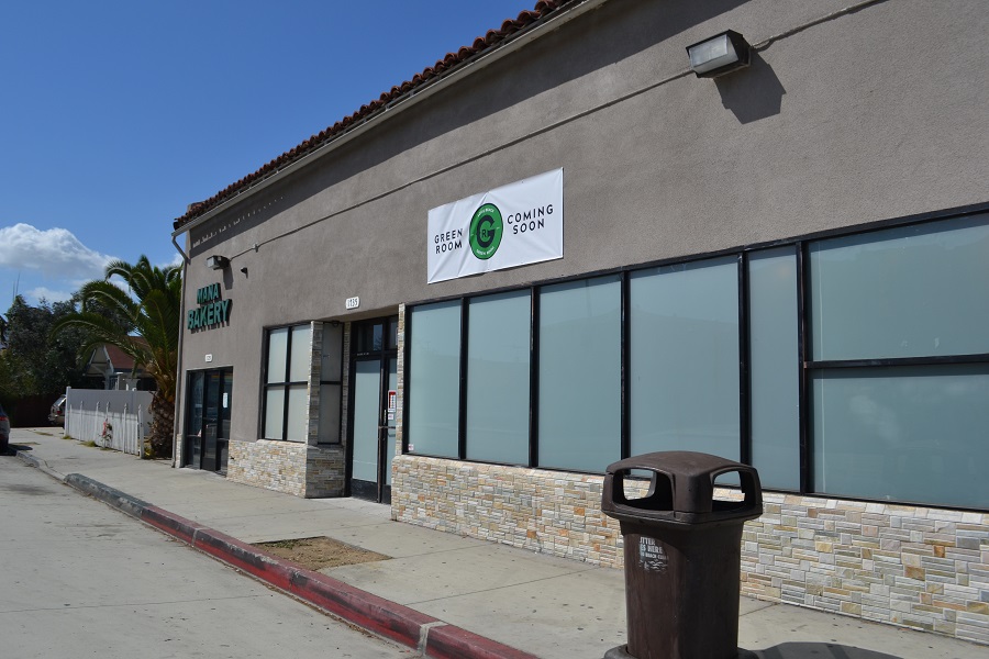 outside dispensary