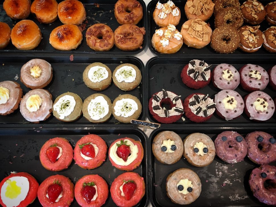 Knead Donut & Tea in Long Beach. Photo by Brian Addison.
