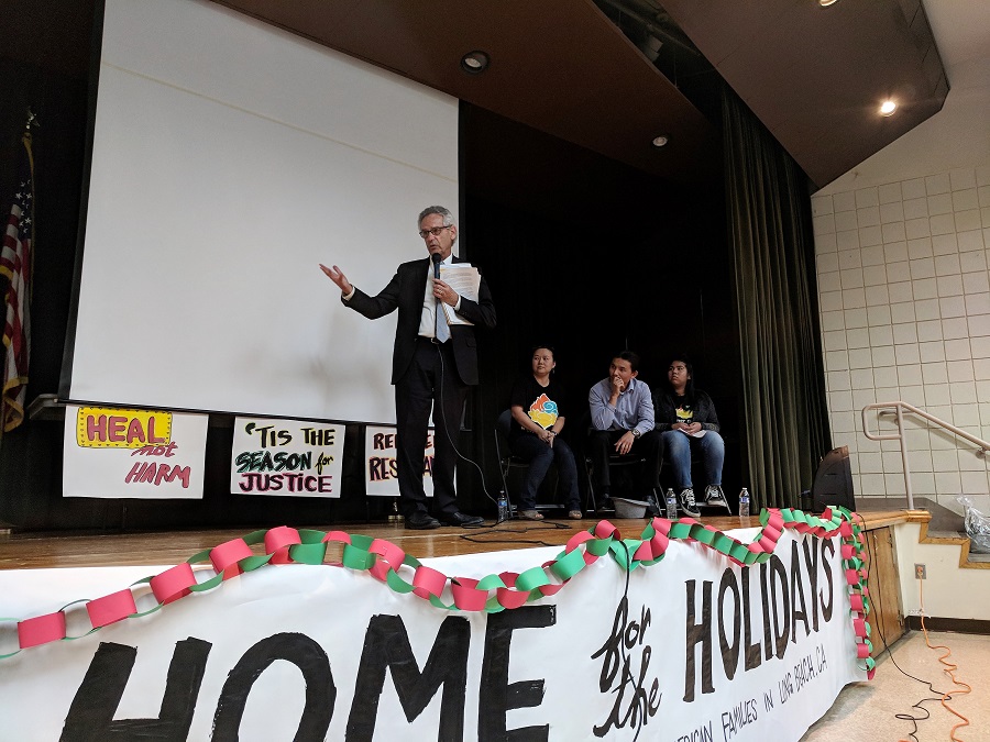 Congressman Alan Lowenthal. Lian Cheun. Phal Sok. Jocelyn Kong