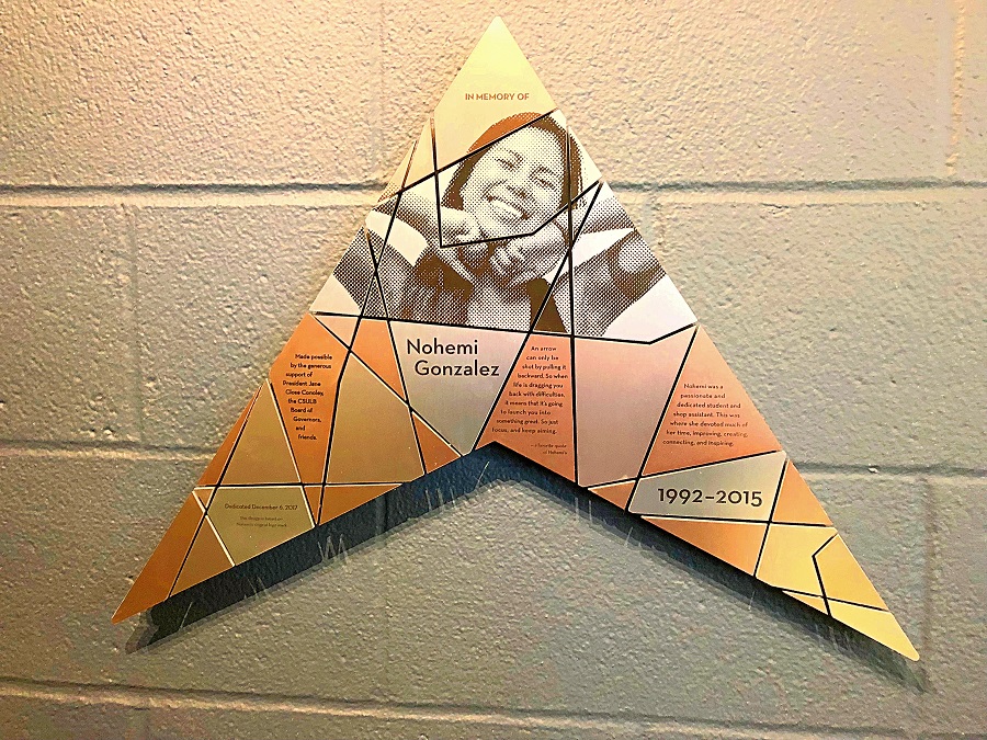 Nohemi Gonzalez plaque