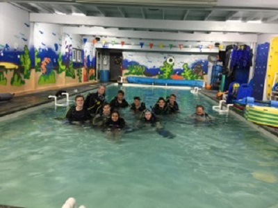 SCUBA pool