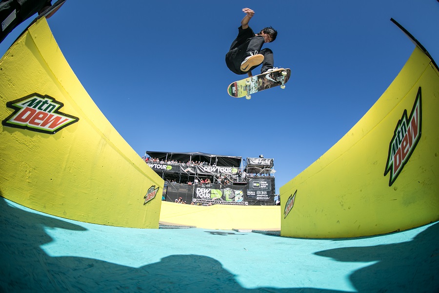 Yuto Horigome Blind Team Challenge Gaps Dew Tour Long Beach Durso