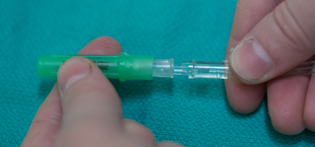 Needle insertion
