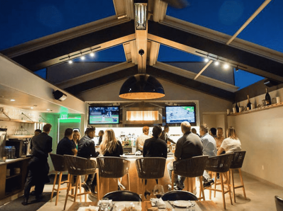 Michael's on Naples' rooftop bar area. Courtesy of MRG.
