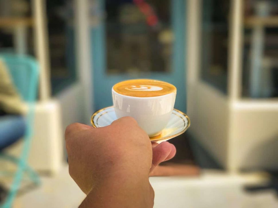 Wide Eyes Open Palms near Retro Row in Long Beach serves both some of the best coffee and food in town. Photo by Brian Addison.