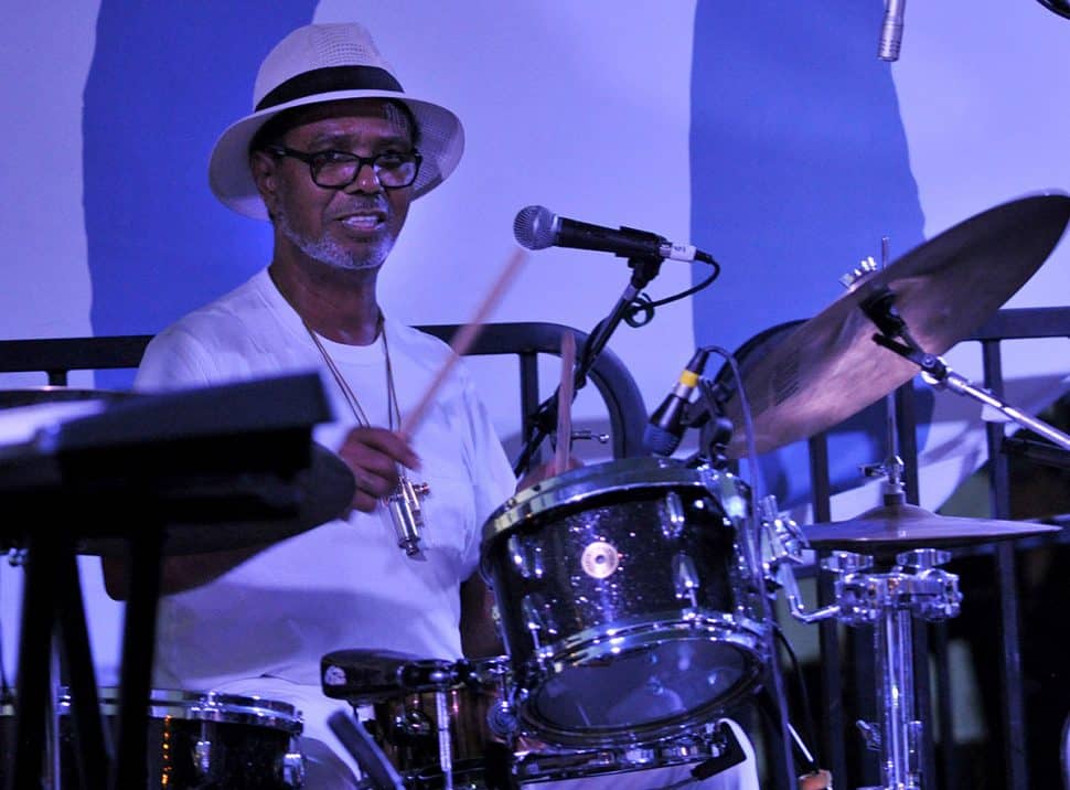 Lowrider Band performs during the New Blues Festival V at El Dorado Park in Long Beach, Ca., September 1, 2018. (John Valenzuela/ Correspondent)