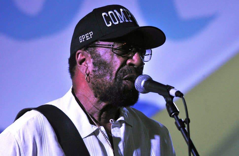 Lowrider Band performs during the New Blues Festival V at El Dorado Park in Long Beach, Ca., September 1, 2018. (John Valenzuela/ Correspondent)