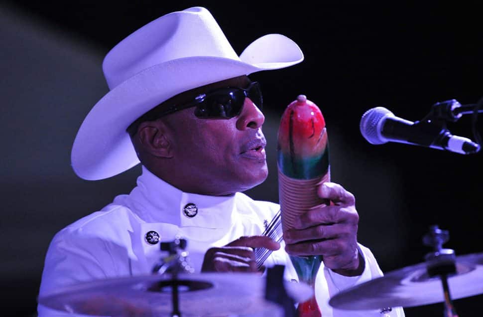 Lowrider Band performs during the New Blues Festival V at El Dorado Park in Long Beach, Ca., September 1, 2018. (John Valenzuela/ Correspondent)
