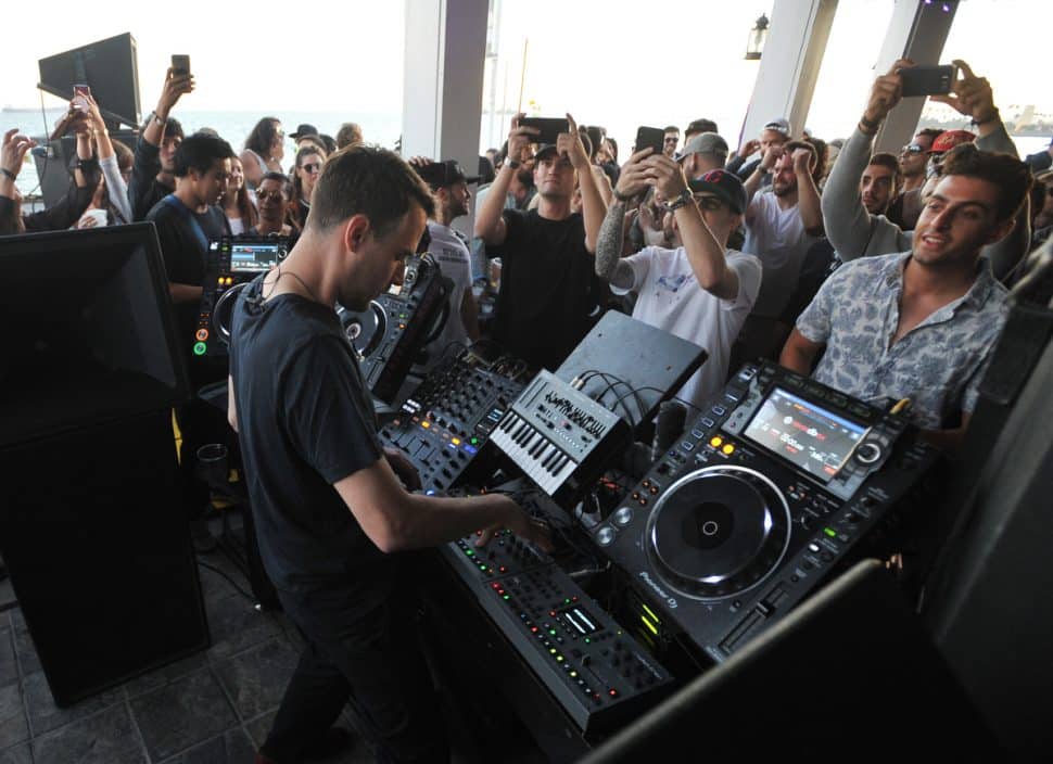 Stimming performs live during "Subtract On The Pier 029" at Belmont Veterans Memorial Pier in Long Beach, Ca., September 23, 2018. (John Valenzuela/ Correspondent)