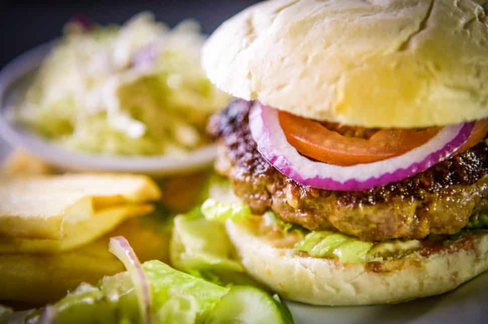 The Eldo's classic burger. Photo by Brian Addison.