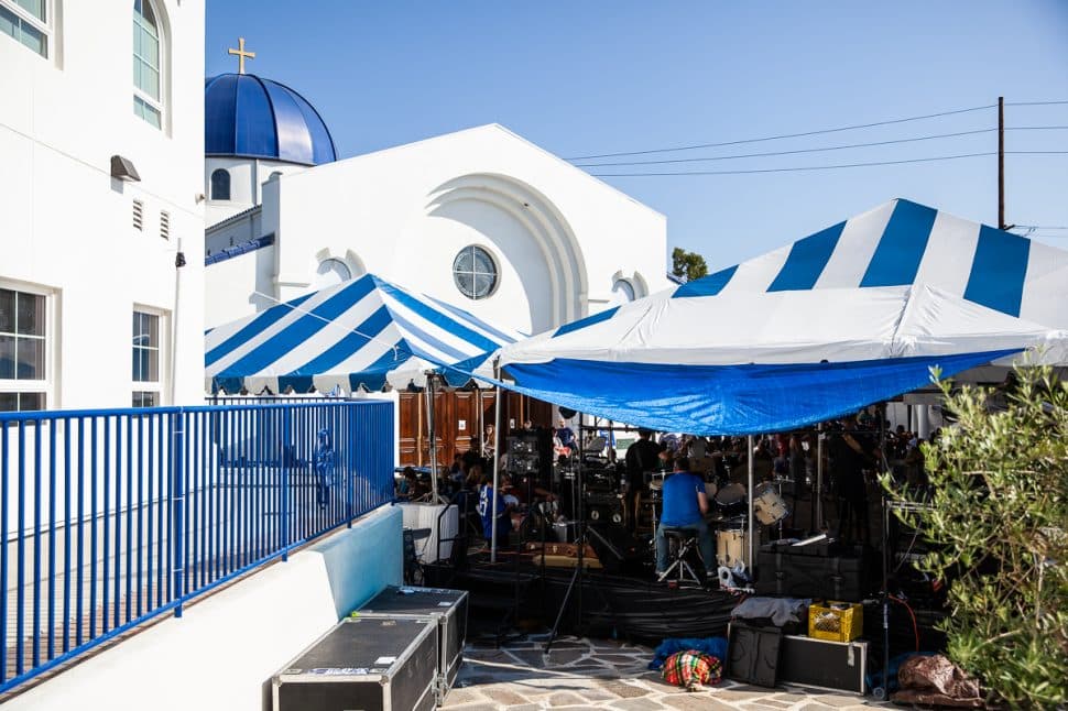 Music carried throughout the Greek Fest held at the Greek Orthodox Church in Long Beach Sunday, September 2, 2018. Photo by Kelly Smiley