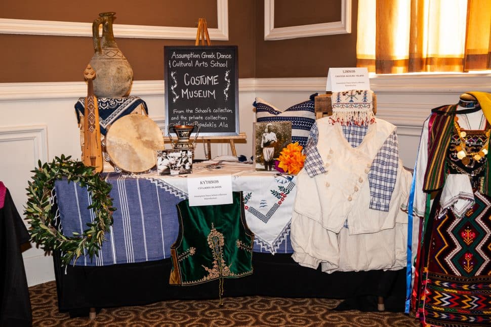 Greek Assumption Dance School and Lisa Papadakis' collections on display at the Greek Fest in Long Beach Sunday September 2, 2018. Photo by Kelly Smiley
