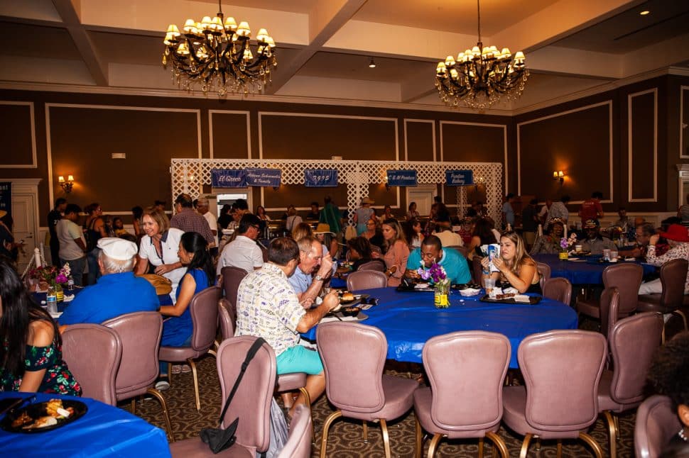 Greek Fest goers enjoying Greek delights! in Long Beach Sunday September 2, 2018. Photo by Kelly Smiley