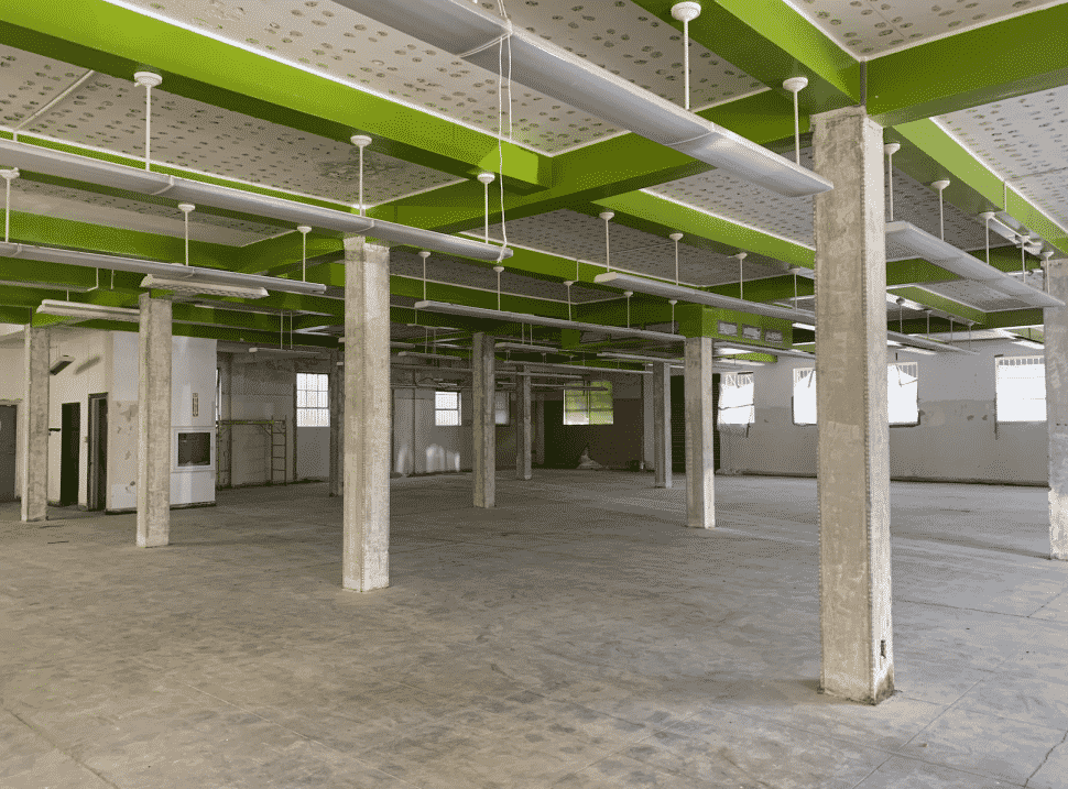 This is the future space, set to begin the build-out within the next two months, that will house Ficklewood Cidery. Photo by Brian Addison.
