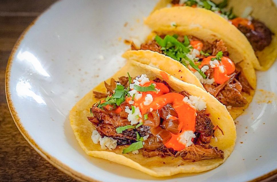 The short rib taco at Play Amor. Photo by Brian Addison.