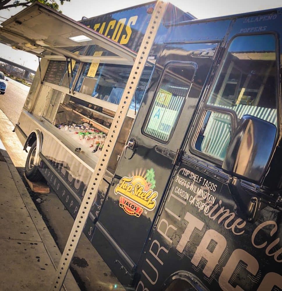 Top Shelf Tacos Truck in Long Beach. Courtesy of Javier Q./Yelp!